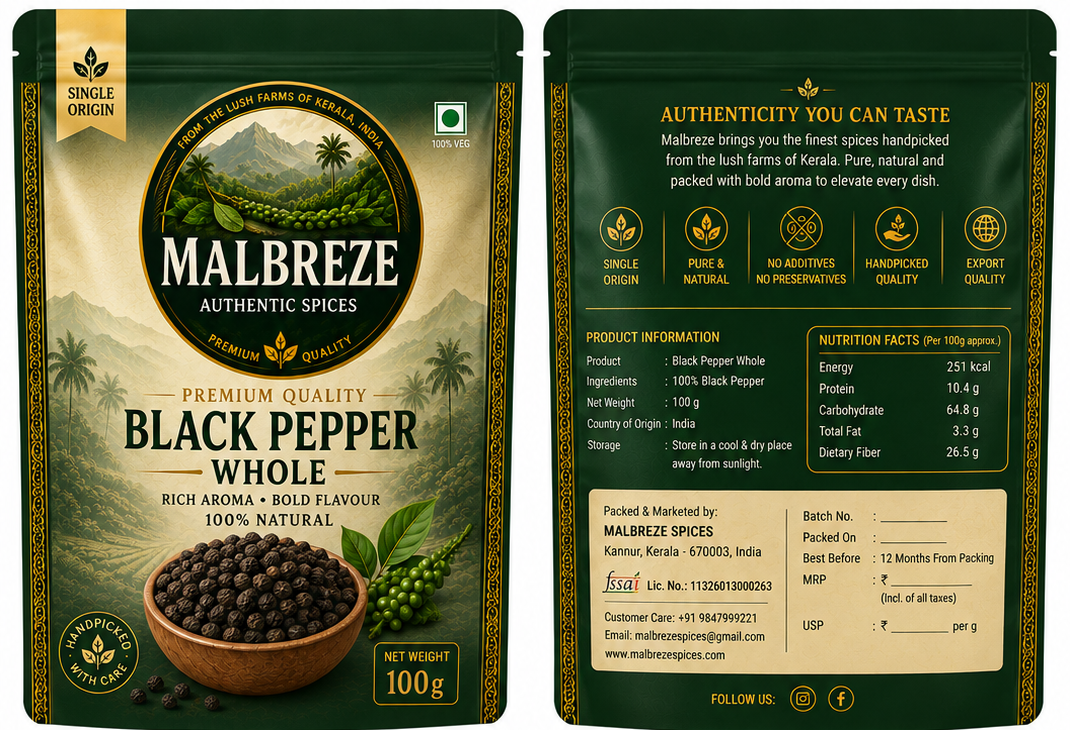 Malbreze Black Pepper